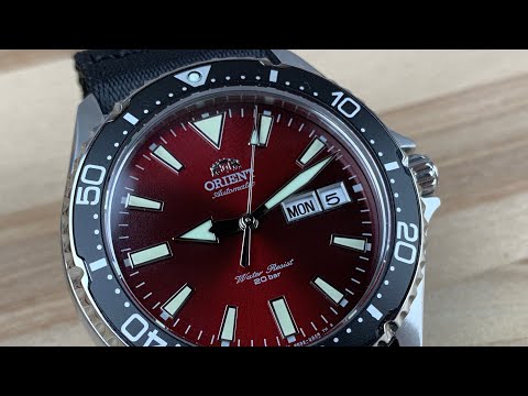 Orient Kamasu Red