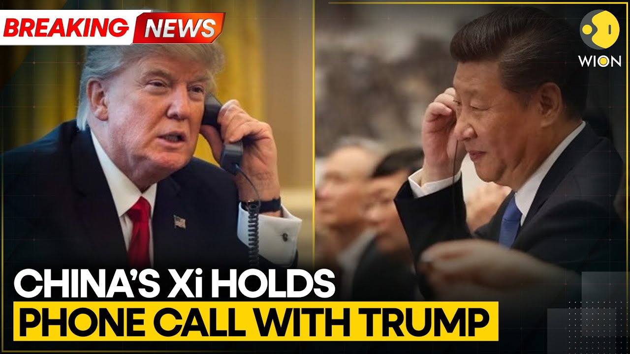 Breaking: China’s Xi Holds Phone Call With Trump | WION