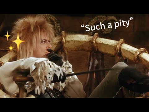 Jareth from the labyrinth being an icon ✨⚡️💫☄️