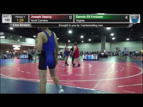 3009 Schoolboy 190 Joseph Searcy North Carolina vs Dennis Eli Fortuner Virginia 3614125104