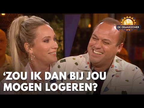 Frans Bauer vraagt Hélène: 'Zou ik dan bij jou mogen komen logeren?' | DE ORANJEZOMER