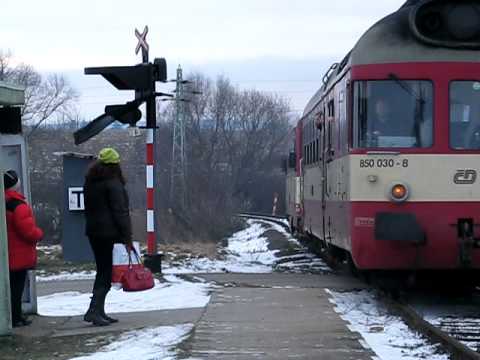 Poslední vlak z Jemnice do Lhotic 31.12.2010