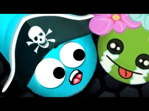 Wormate.io - Legend Of The Pirate Snake Eats All Slither Worms!