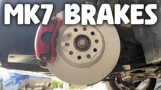 MK7 Golf / GTI Brakes Replacement | Pads and Rotors