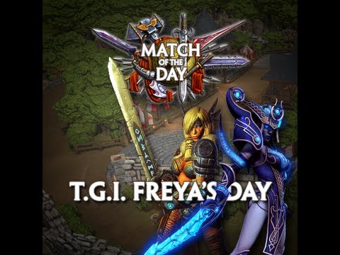 Freya ONLY! 5v5 Joust - Smite! - MOTD