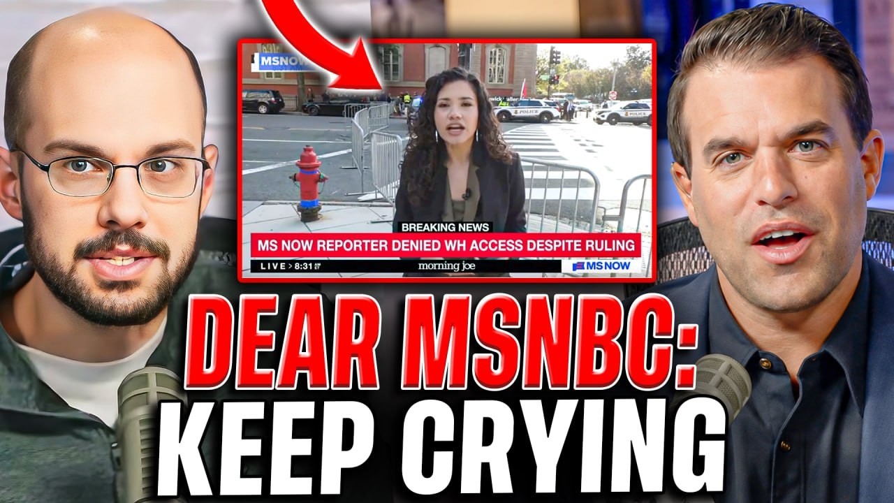 Real America's Voice Steps In as MSNBC Cries About Being Locked Out