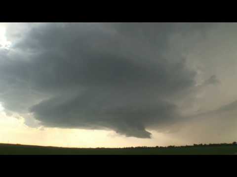 July 20 Kansas Tornado Warned Supercell Time Lapse
