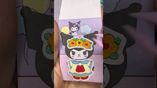 Download lagu DIY Kuromi Paper Doll Makeover #sticker #stickerart #diy #sanrio #kuromi mp3