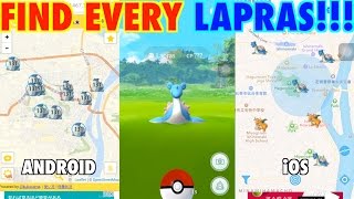HOW TO FIND EVERY LAPRAS IN JAPAN!!! (Japan Lapras Event)