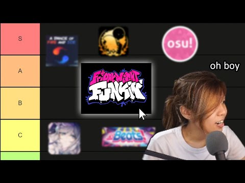 My Rhythm Game Tier List (Ranking over 30 games!) - YouTube