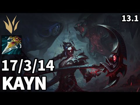 Kayn Jungle vs Udyr - EUW Master | Patch 13.1