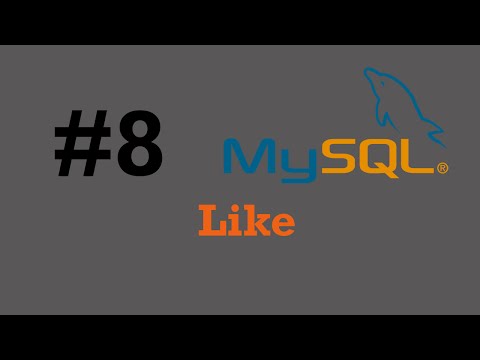 SQL 8 Like