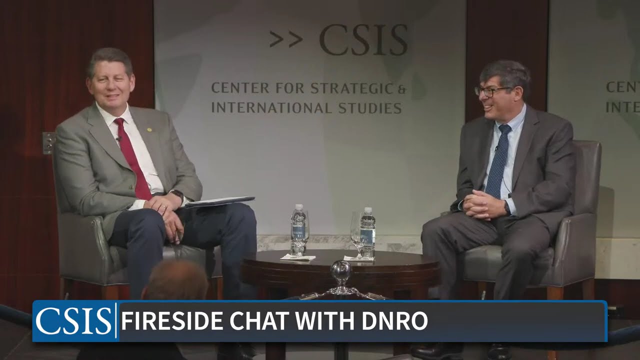 Fireside Chat with Dr. Chris Scolese, Director, National Reconnaissance Office