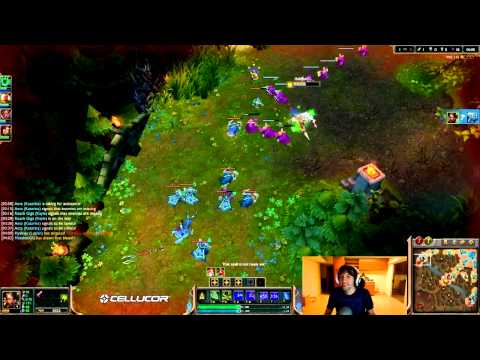 Hotshot playing nidalee after 4.11 patch