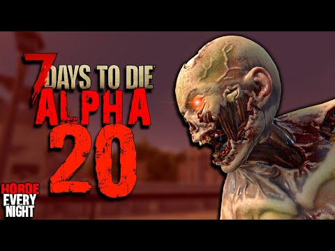 A NEW KIND OF DEADLY NIGHTMARE! - HORDE EVERY NIGHT Day 17 | 7 Days to Die Alpha 20 Gameplay