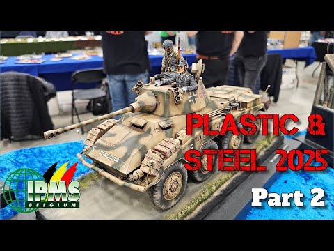 Plastic & Steel - IPMS Belgium - Part 2 - 4K - Impressionen - Modellbau Ausstellung - Scale Modeling