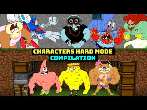 Every Time SpongeBob Characters Use SUPERPOWERS - Mega Compilation