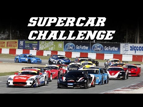 2013 Supercar Challenge First race Zolder (458 GT2, C6, MP4-12C, Viper, Z4, Mazda 3, ...)