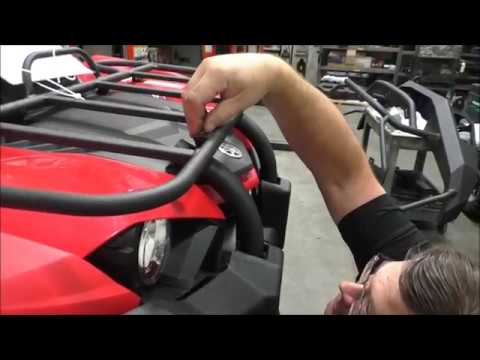 How to Install a Warn Winch Mount on the 2018 Yamaha Kodiak 450