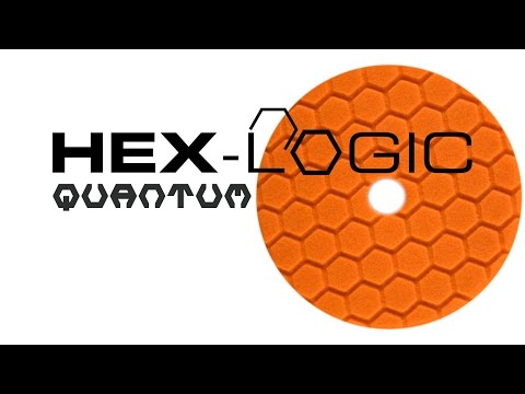 Orange Quantum Hex-Logic Buffing Pads - Chemical Guys