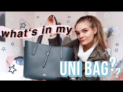 Meine UNI TASCHE als Design Student - Weekly Vlog #13 // I'mJette