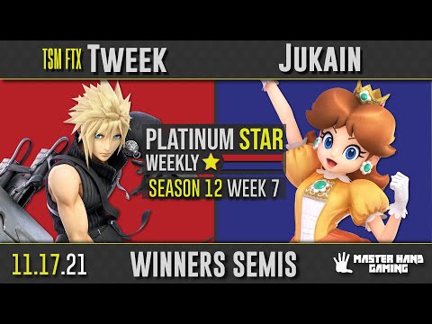 PSW S12:W7 - TSM FTX | Tweek (Diddy Kong, Cloud) vs Jukain (Daisy) - W Semifinals