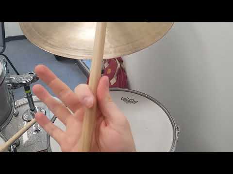 How to get Bill Stewart's signature "CLICK" sound on the ride cymbal.