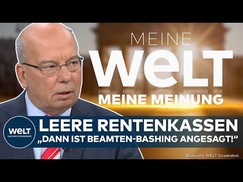 MEINE MEINUNG: Leere Rentenkassen! "Wenn einem nichts mehr einfällt, ist Beamten-Bashing angesagt!"