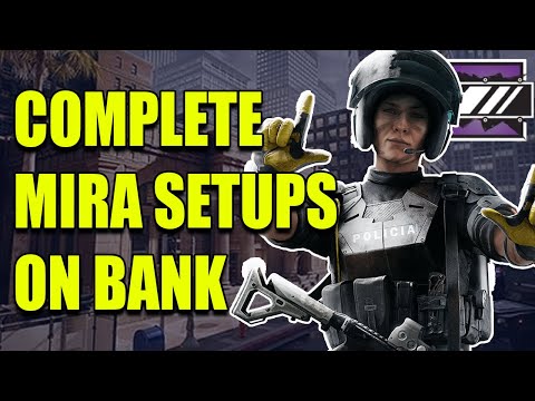 Mira Black Mirror Spots on Bank (Every Site) | Rainbow Six Siege Gameplay Guide and Tips