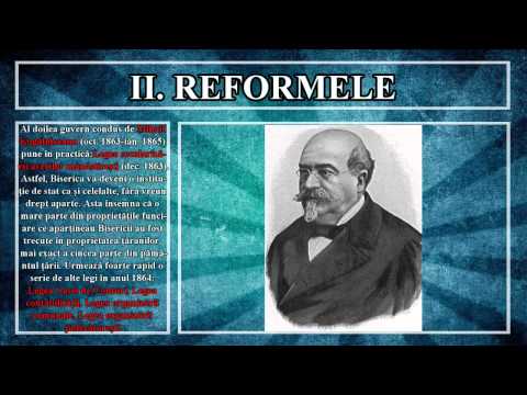 Lectia de istorie 16 - Domnia si reformele lui Al.I.Cuza