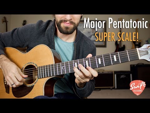Major Pentatonic "Super Scale" - Unlock the Fretboard!