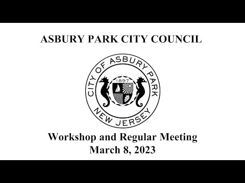 Asbury Park City Council Meeting - March 8, 2023
