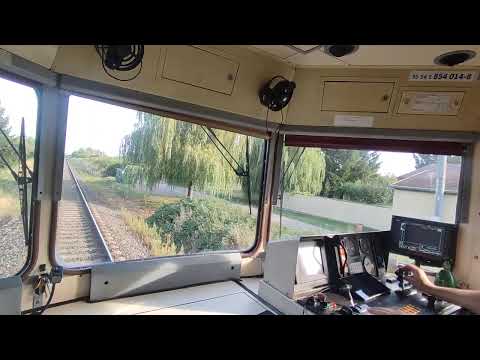 CAB VIEW - s 854 ze Všetat do Prahy