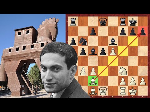 Mikhail Tal Misses "Greek Gift Sacrifice"