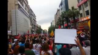 preview picture of video 'Gezi Parkı...Her Yer Taksim Her Yer Direniş...(Denizli 1 HAZİRAN 2013)'