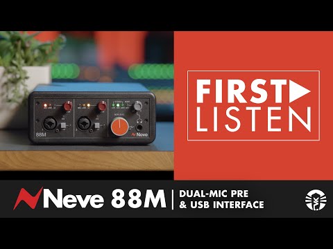 AMS Neve 88M USB Audio Interface 2022 - Present - Black image 9