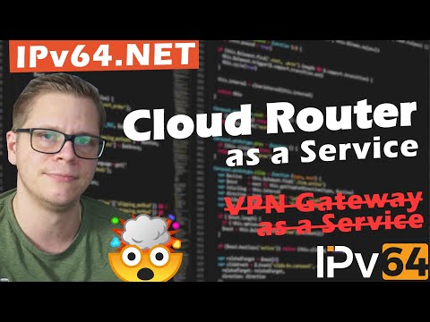 Cloud Router as a Service - VPN gateway gets even better. IPv64.net #ipv64