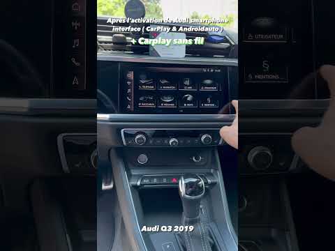 Activation Carplay Audi Q3 2019