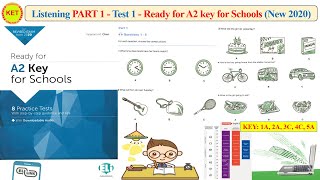 Ready for A2 key for Schools - Listening Part 1 - Test 1 (Transcript + Key)