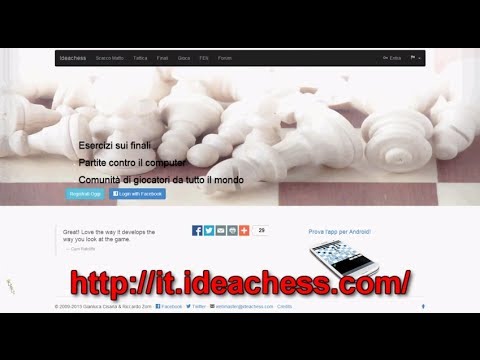 RISORSE INTERNET SCACCHI 13 - Ideachess - Sito di Allenamento