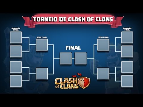 CLANWAR BR vs. HERÓIS EM FÚRIA - INICIO DO TORNEIO DE CLASH OF CLANS