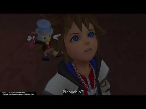 Kingdom Hearts Final Mix (PS4) Cutscene #73 Inside Monstro