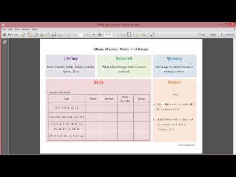 Maths ROTW 55 - Pret Homeworks averages