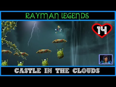 Rayman Legends Playthrough | Castle In The Clouds | Part 14🐲