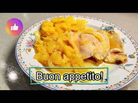 ARROSTO DI MAIALE CON ANANAS #arrosto #cucinaitaliana #ricette