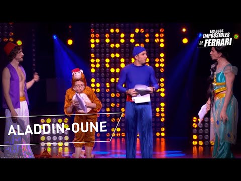 Baptiste Lecaplain, Jérémy Ferrari, Arnaud Tsamere et Guillaume Bats : Aladdin-Oune