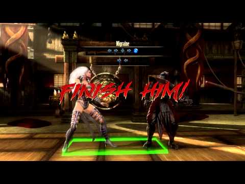 Mortal Kombat Komplete Edition FATALITY SINDEL vs ERMAC