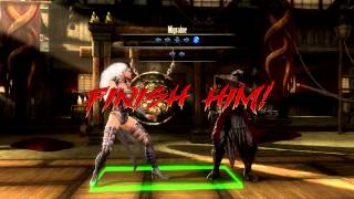 Mortal Kombat Komplete Edition FATALITY SINDEL vs ERMAC
