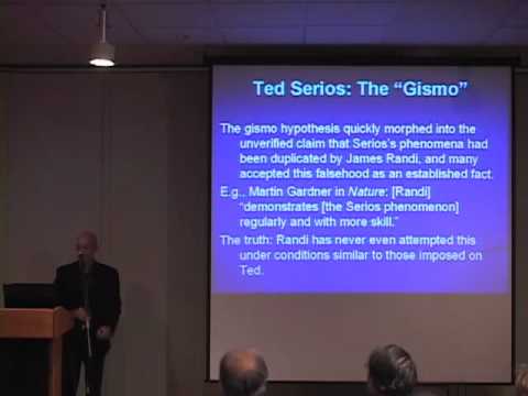 Lecture by Stephen E. Braude on the Photographs of Ted Serios