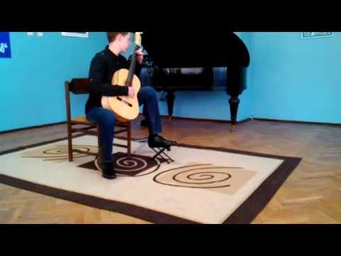 Mihailo Dašić - Kyustendil international guitar competition 2015. (1st round)
